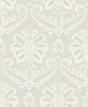 Tapéta, krémszínű, barokk, 35920, Ornamenta, Parato by Cristiana Masi