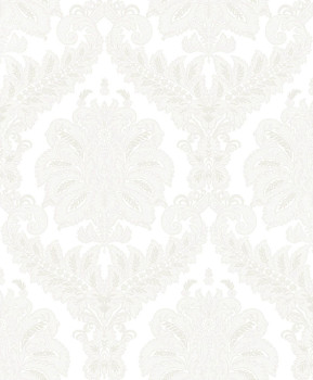 Tapéta, krémszínű, barokk, 35930, Ornamenta, Parato by Cristiana Masi