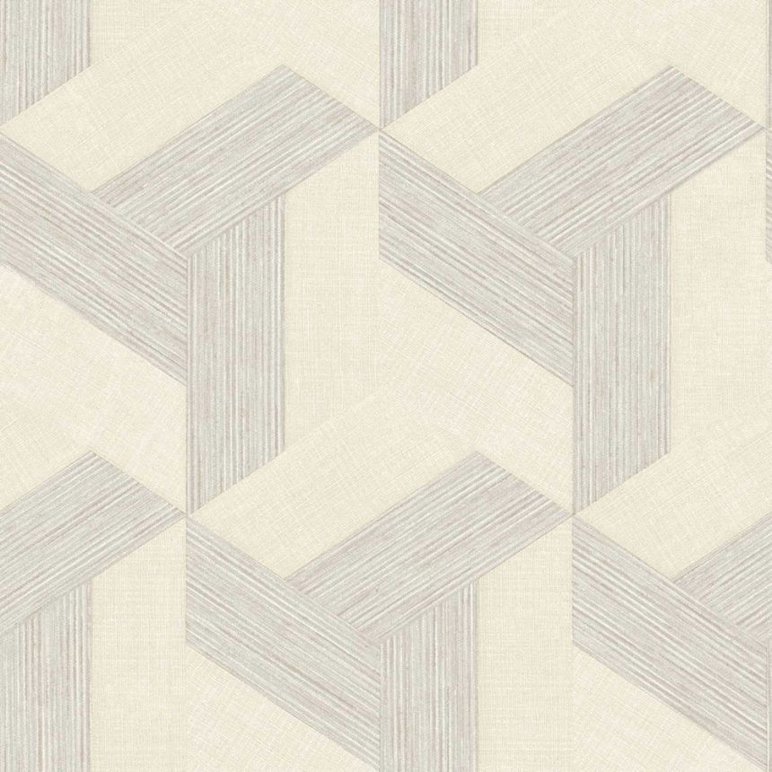 Vlies tapéta, geometrikus, szürke-bézs, 27501, Sintesi, Cristiana Masi by Parato