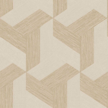 Vlies tapéta, geometrikus, bézs, 27502, Sintesi, Cristiana Masi by Parato