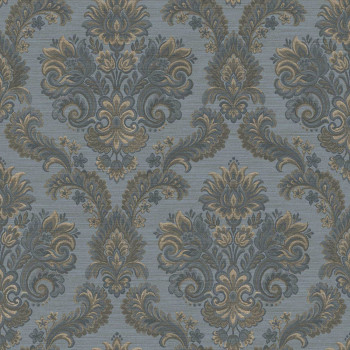 Tapéta, kék, barokk, 35946, Ornamenta, Parato by Cristiana Masi