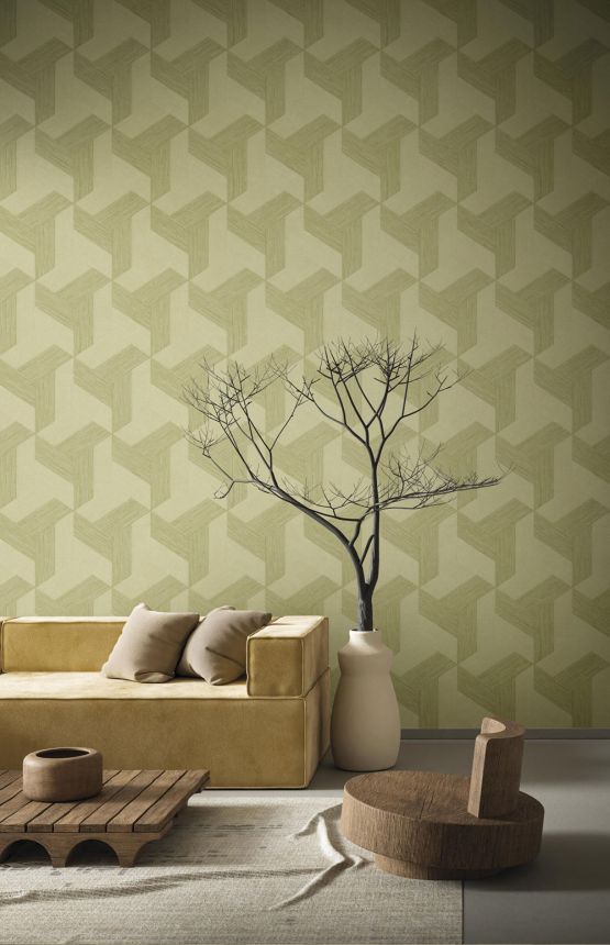 Vlies tapéta, geometrikus, bézs, 27503, Sintesi, Cristiana Masi by Parato