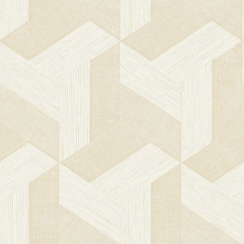 Vlies tapéta, geometrikus, bézs, 27507, Sintesi, Cristiana Masi by Parato