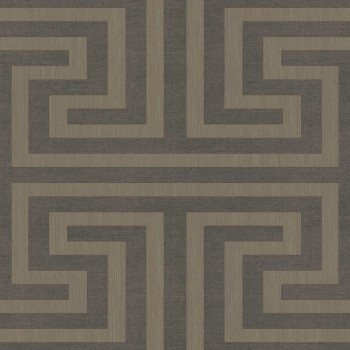Vlies tapéta, geometrikus, barna, 27519, Sintesi, Cristiana Masi by Parato