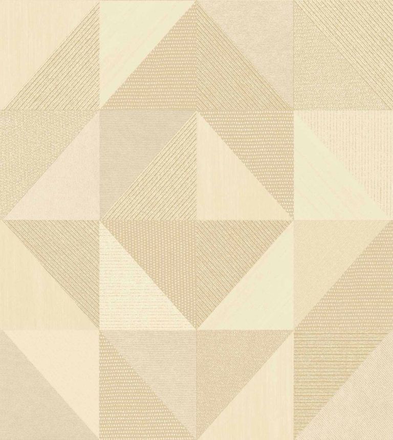 Geometrikus tapéta, bézs, 32411, Vitalis, Parato by Cristiana Masi