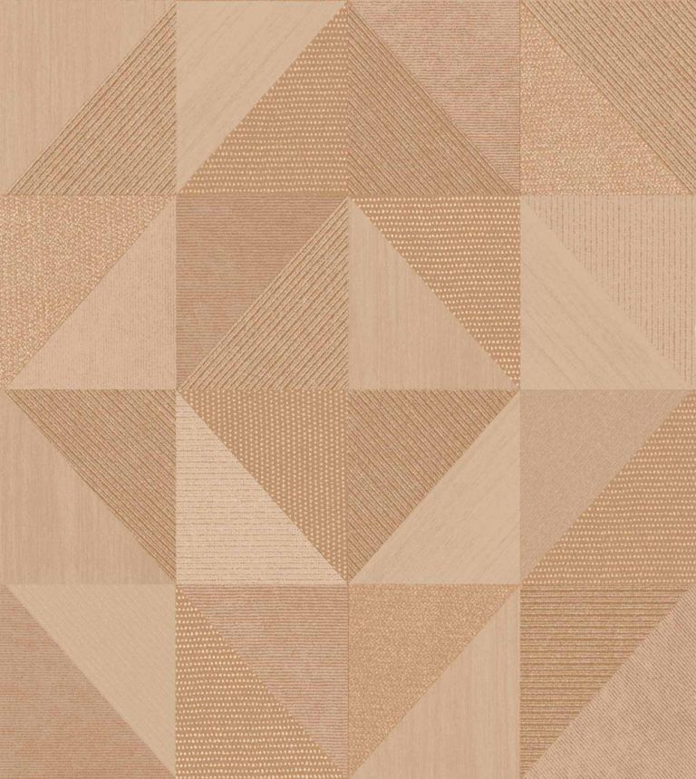 Geometrikus tapéta, barna, 32414, Vitalis, Parato by Cristiana Masi