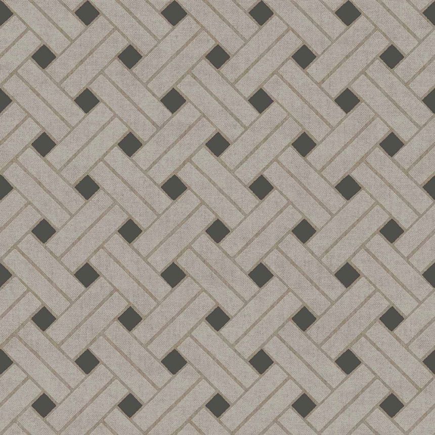 Geometrikus tapéta, szürke-fekete, 32429, Vitalis, Parato by Cristiana Masi