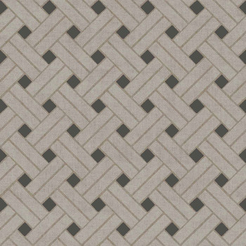 Geometrikus tapéta, szürke-fekete, 32429, Vitalis, Parato by Cristiana Masi