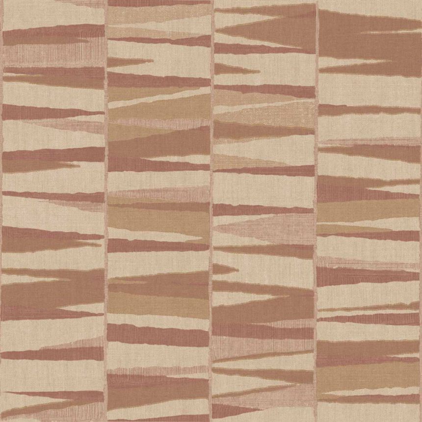 Geometrikus tapéta, vörös-barna, 32448, Vitalis, Parato by Cristiana Masi
