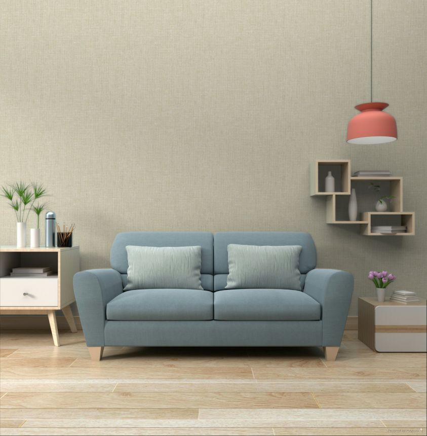Tapéta, arany-bézs, szövet hatás, 32462, Vitalis, Parato by Cristiana Masi