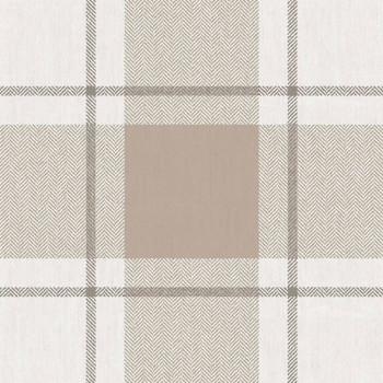 Tapéta, szürke-bézs, szövet hatás, 38401, Top Stripes, Parato by Cristiana Masi