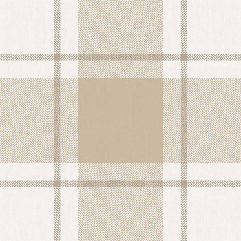 Tapéta, bézs, szövet hatás, 38402, Top Stripes, Parato by Cristiana Masi