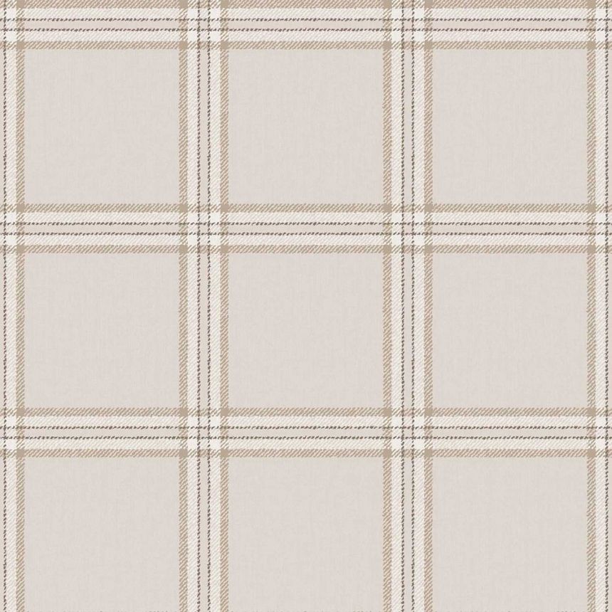 Tapéta, szürke-bézs, szövet hatás, 38411, Top Stripes, Parato by Cristiana Masi