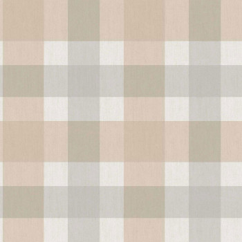 Tapéta, bézs-kék, szövet hatás, 38423, Top Stripes, Parato by Cristiana Masi