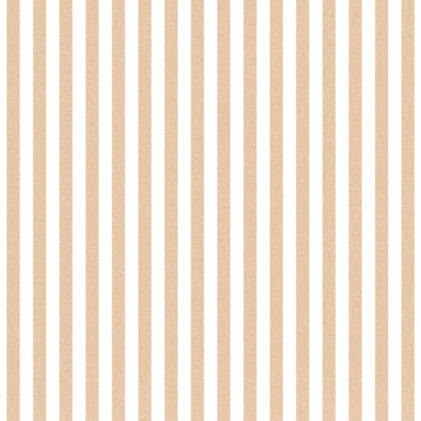 Tapéta, okker, szövet hatás, csíkos, 38438, Top Stripes, Parato by Cristiana Masi
