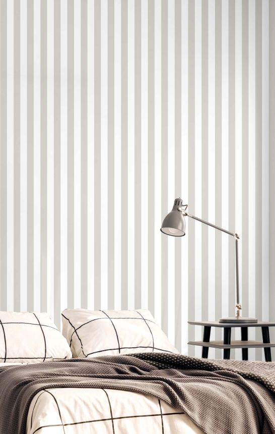 Tapéta, szürke, csíkos, 38451, Top Stripes, Parato by Cristiana Masi
