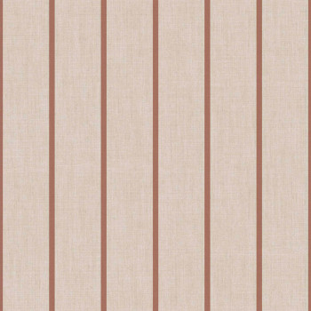 Tapéta, bézs-barna, szövet hatás, csíkos, 38464, Top Stripes, Parato by Cristiana Masi