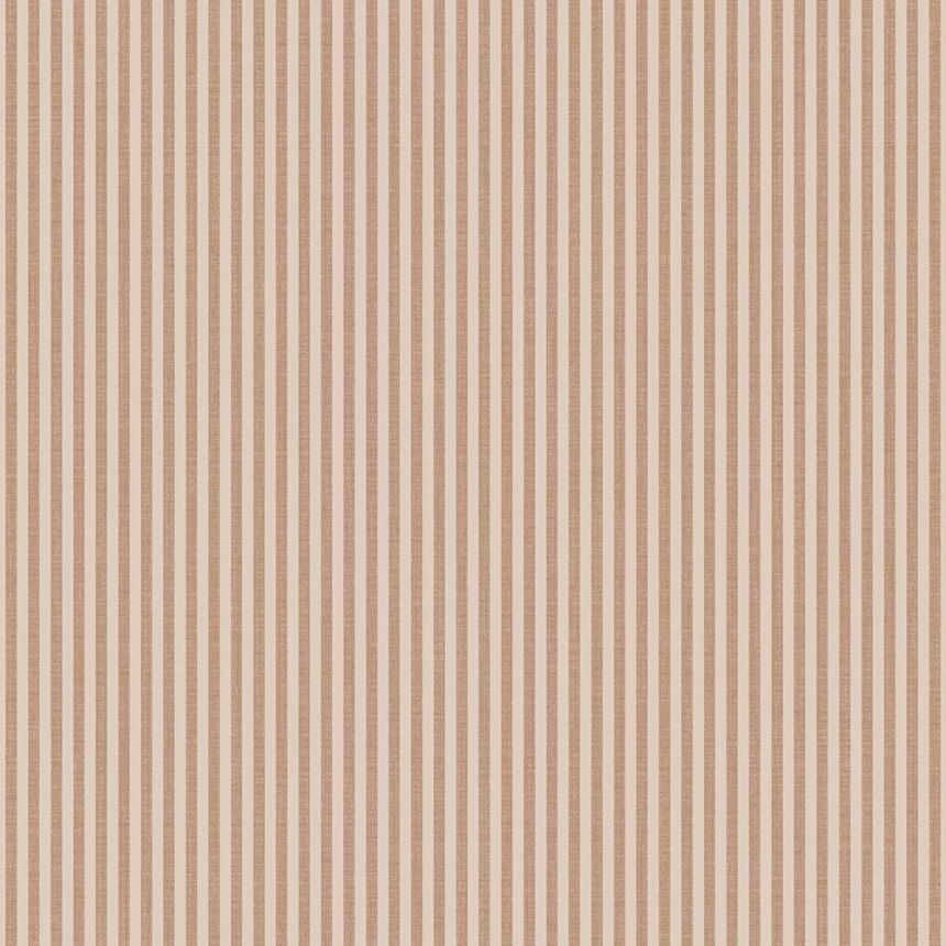 Tapéta, barna, szövet hatás, csíkos, 38488, Top Stripes, Parato by Cristiana Masi