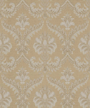 Vlies tapéta, barna-bézs, barokk minta, 23603, The Best Classic & Elegant, Cristiana Masi by Parato