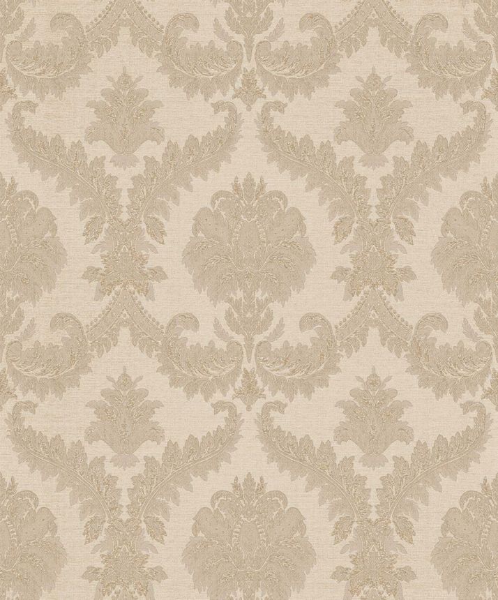 Vlies tapéta, barna, barokk minta, 25722, The Best Classic & Elegant, Cristiana Masi by Parato