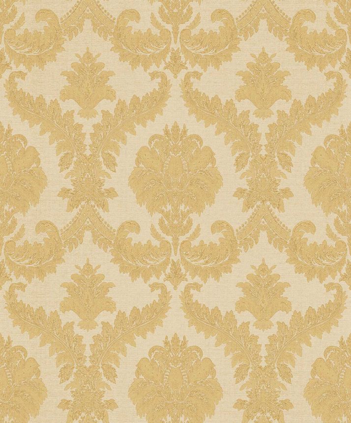 Vlies tapéta, arany-bézs, barokk minta, 25723, The Best Classic & Elegant, Cristiana Masi by Parato