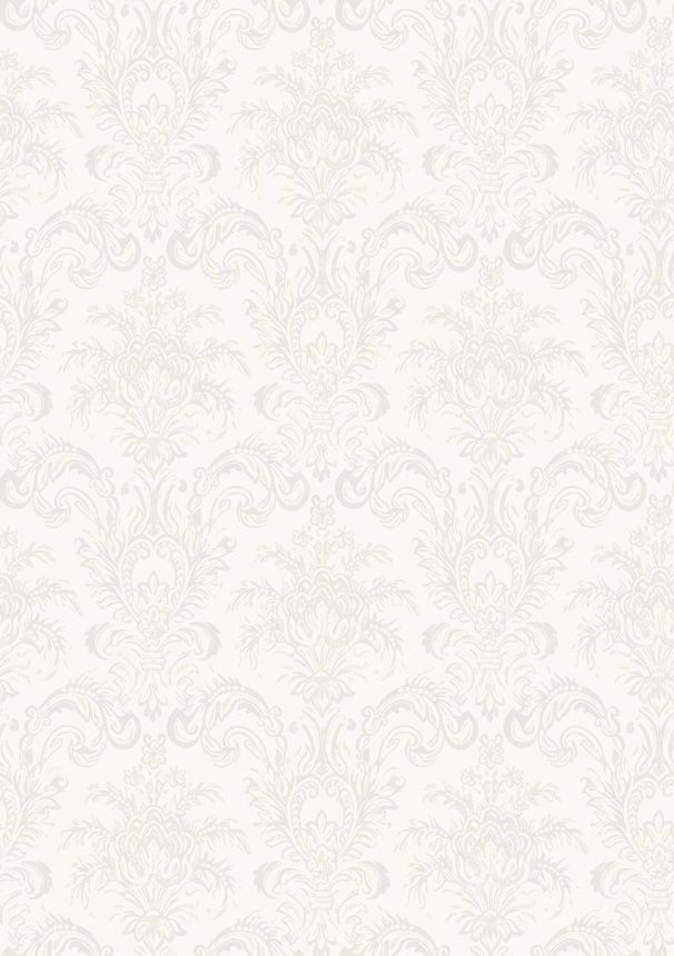 Vlies tapéta, krémszínű, barokk minta, 23610, The Best Classic & Elegant, Cristiana Masi by Parato