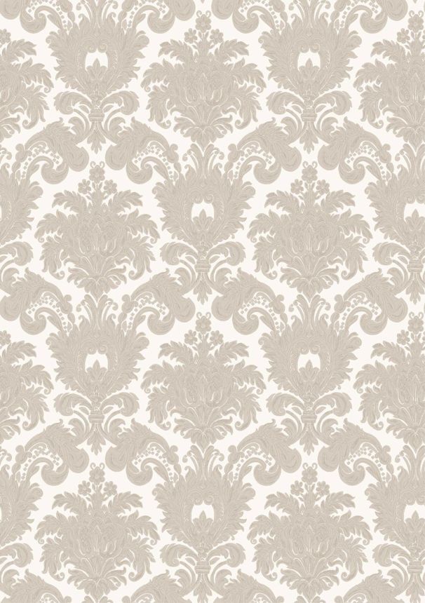 Vlies tapéta, bézs, barokk minta, 23613, The Best Classic & Elegant, Cristiana Masi by Parato