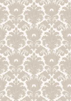 Vlies tapéta, bézs, barokk minta, 23613, The Best Classic & Elegant, Cristiana Masi by Parato