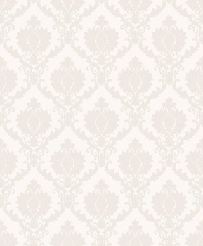 Vlies tapéta, krémszínű, barokk minta, 23640, The Best Classic & Elegant, Cristiana Masi by Parato