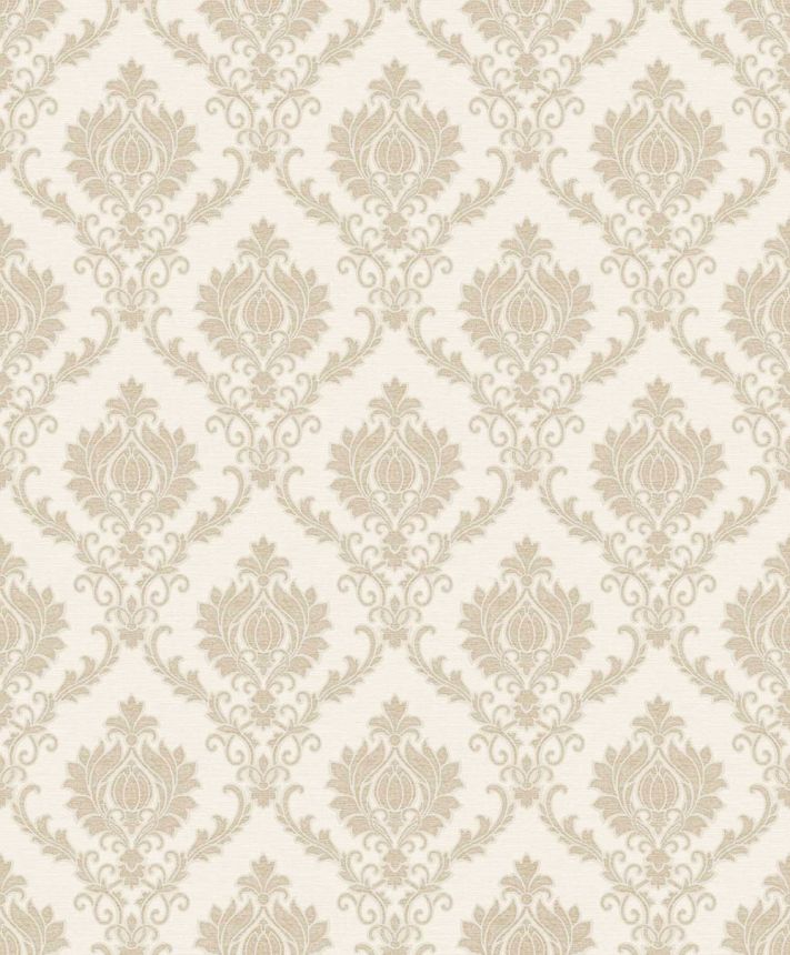Vlies tapéta, bézs, barokk minta, 23643, The Best Classic & Elegant, Cristiana Masi by Parato