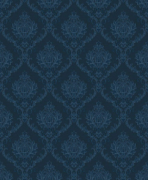 Vlies tapéta, kék, barokk minta, 23649, The Best Classic & Elegant, Cristiana Masi by Parato