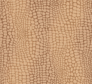 Tapéta, barna, bőr hatás, ZON304, Amazone, Masureel