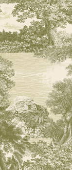 Posztertapéta, zöld, erdő, fák, DGSAL1031-260, Amazone, Masureel