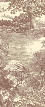 Posztertapéta, barna, erdő, fák, DGSAL1041-300, Amazone, Masureel