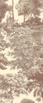 Posztertapéta, barna, erdő, fák, DGSAL1044-260, Amazone, Masureel