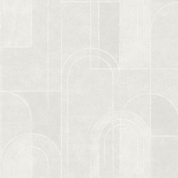 Tapéta, szürke, geometrikus, Art Deco, 4192, Alla Tiders Hus, Borastapeter