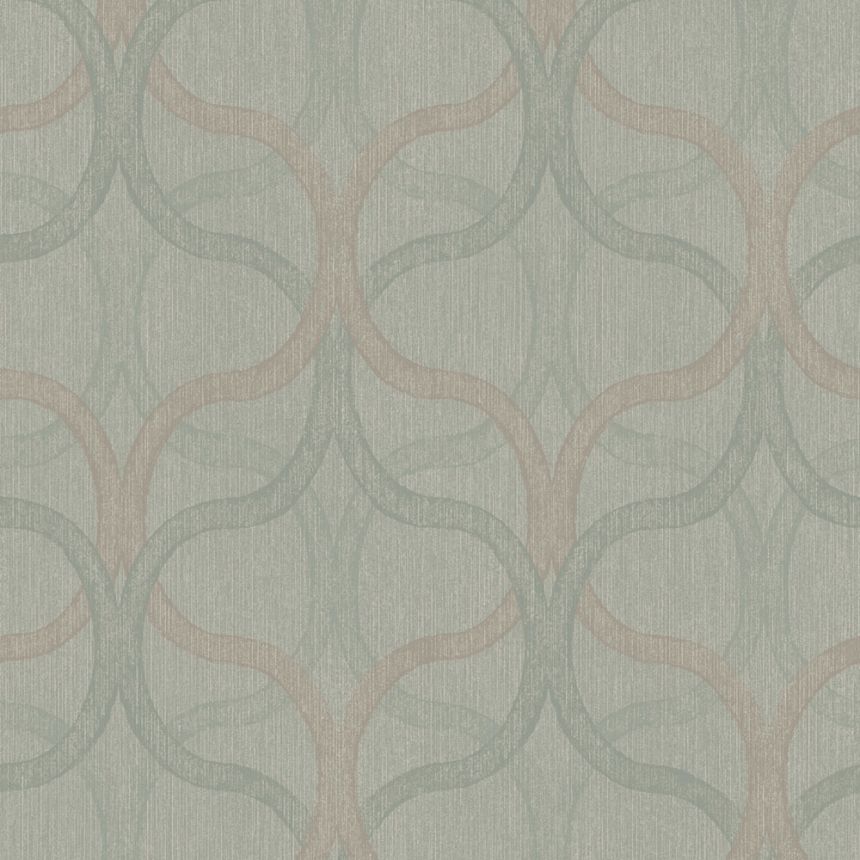 Geometrikus tapéta, zöld, 128003, Refine, Graham Brown Boutique