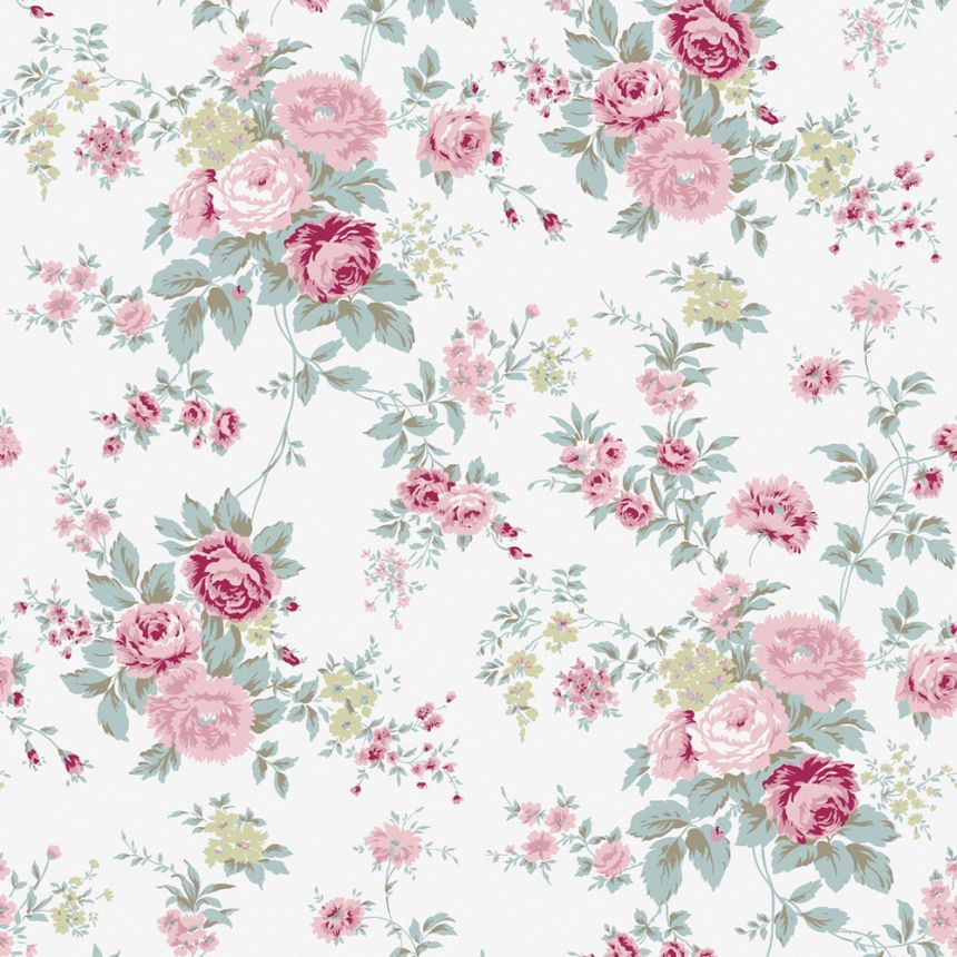 Tapéta, virágok, 125130, Shabby Chic by Rachel Ashwell