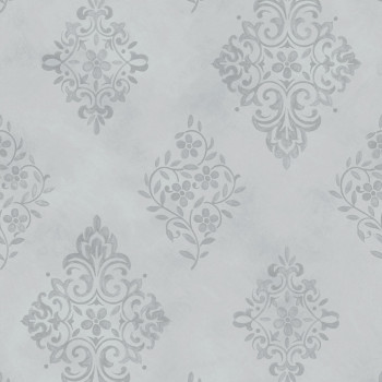Tapéta, kék, kastélyminta, ornamentika, 125137, Shabby Chic by Rachel Ashwell