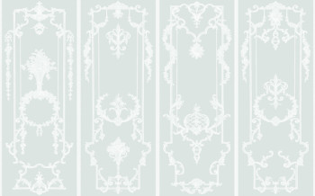Tapéta, kastélyminta, ornamentika, 127528FXST, Shabby Chic by Rachel Ashwell