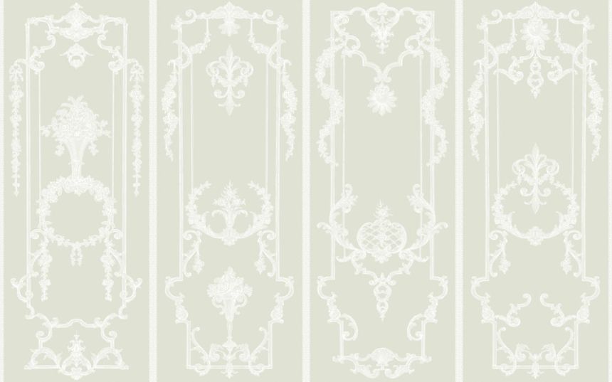 Tapéta, kastélyminta, ornamentika, 127537FXST, Shabby Chic by Rachel Ashwell