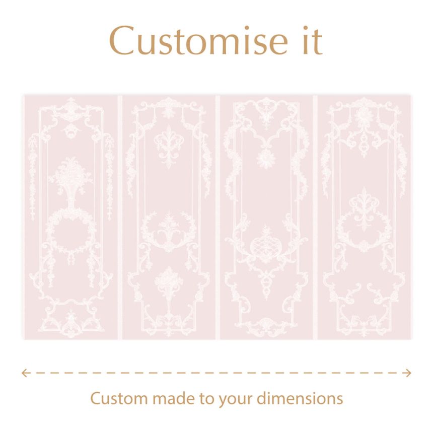Tapéta, kastélyminta, ornamentika, 127546FXST, Shabby Chic by Rachel Ashwell