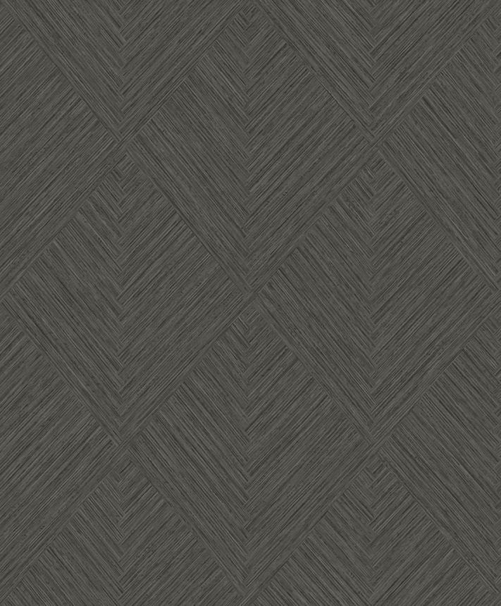 Tapéta, barna, geometrikus, PW3009, Precious Weaves, Grandeco