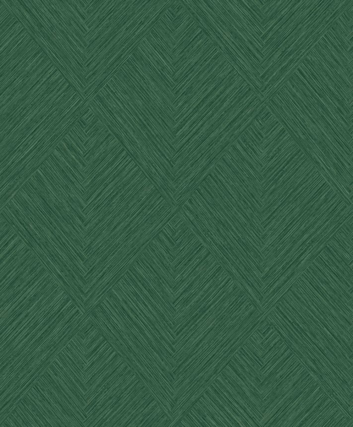 Tapéta, zöld, geometrikus, PW3015, Precious Weaves, Grandeco