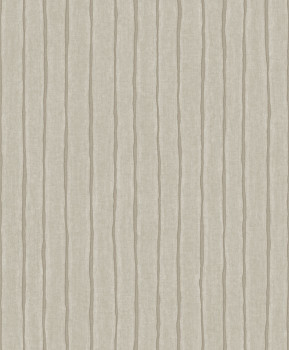 Tapéta, szürke-barna, csíkos, PW4008, Precious Weaves, Grandeco
