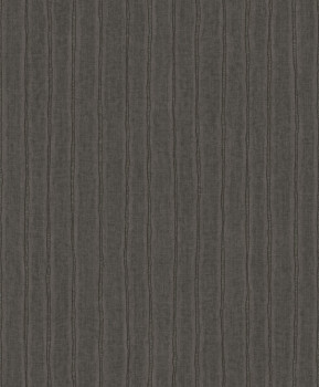 Tapéta, barna, csíkos, PW4009, Precious Weaves, Grandeco