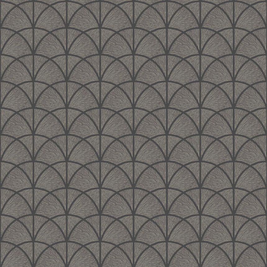 Tapéta, fekete, grafikus, Art Deco, 7770, Adorn, Borastapeter