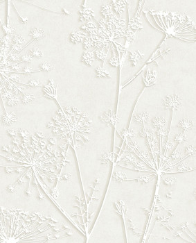 Tapéta, szürke, növények, füvek, 350510, Riviera Maison, Eijffinger