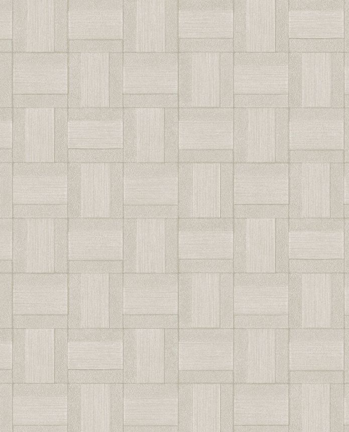 Tapéta, szürke-bézs, burkolat hatású, 350561, Riviera Maison, Eijffinger