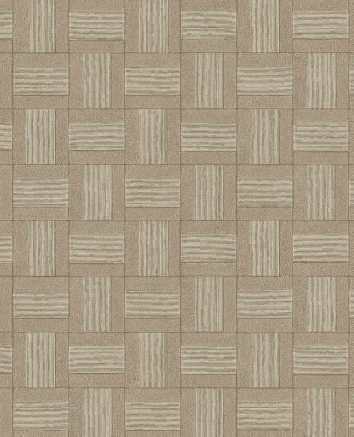 Tapéta, bézs, burkolat hatású, 350562, Riviera Maison, Eijffinger